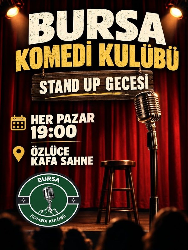 Bursa Komedi Kulübü Stand Up Gecesi